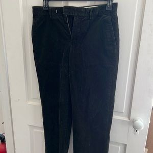 Ralph Lauren Mens Corduroy Pants, Green 32x32